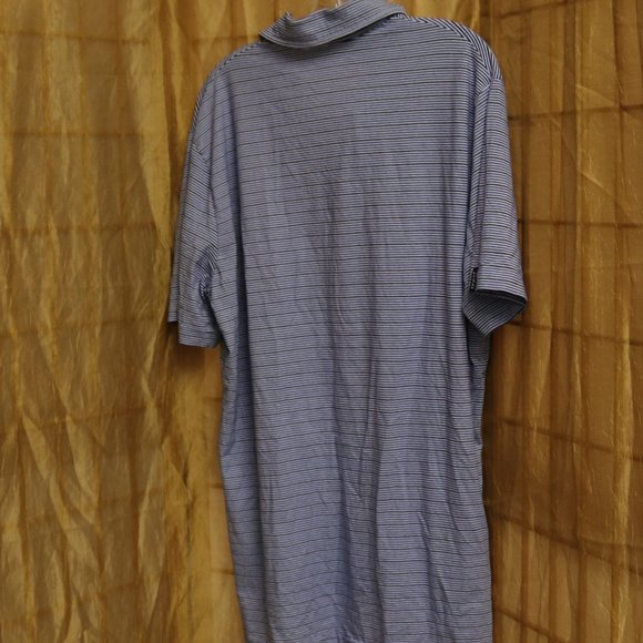 Polo Golf Ralph Lauren Navy/White Striped #343 - Picture 8 of 8